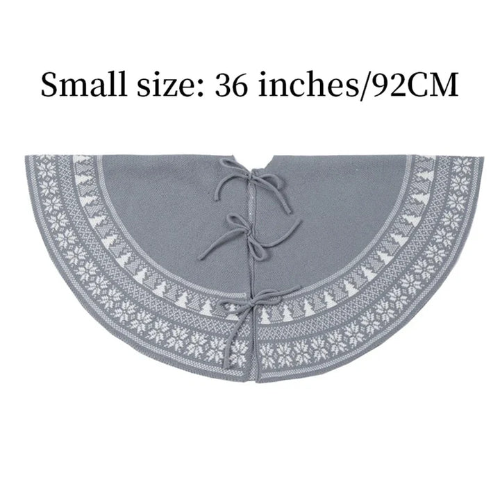 Plush tree Christmas tree skirt | Kalsten