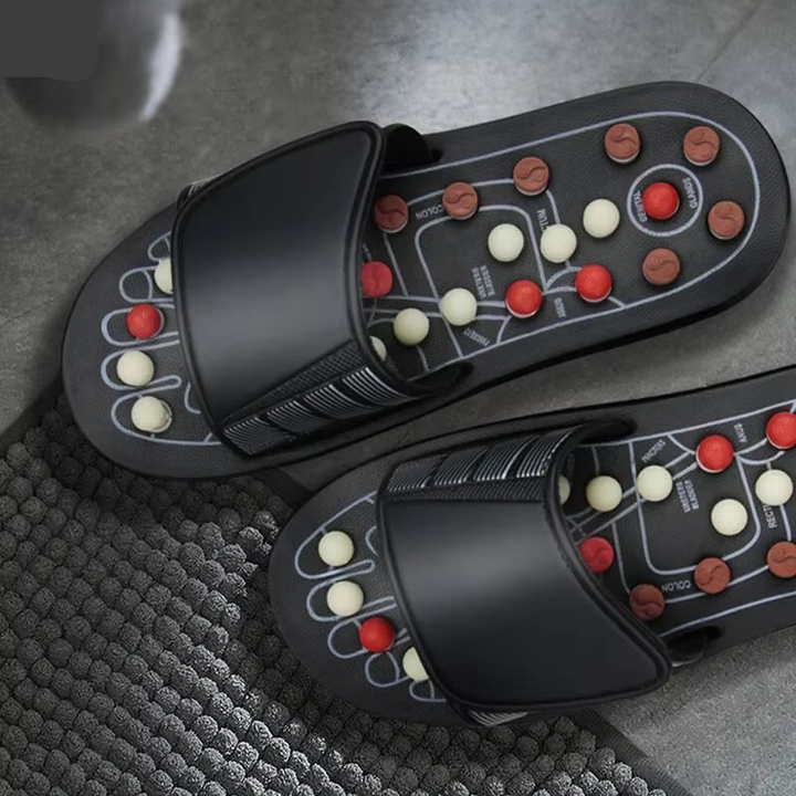 Kalsten | Foot Massage Slippers with Pebble Acupressure Therapy