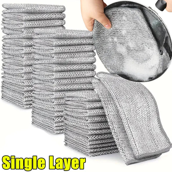 Metal scouring cloth – Double-sided for kitchen | Kalsten