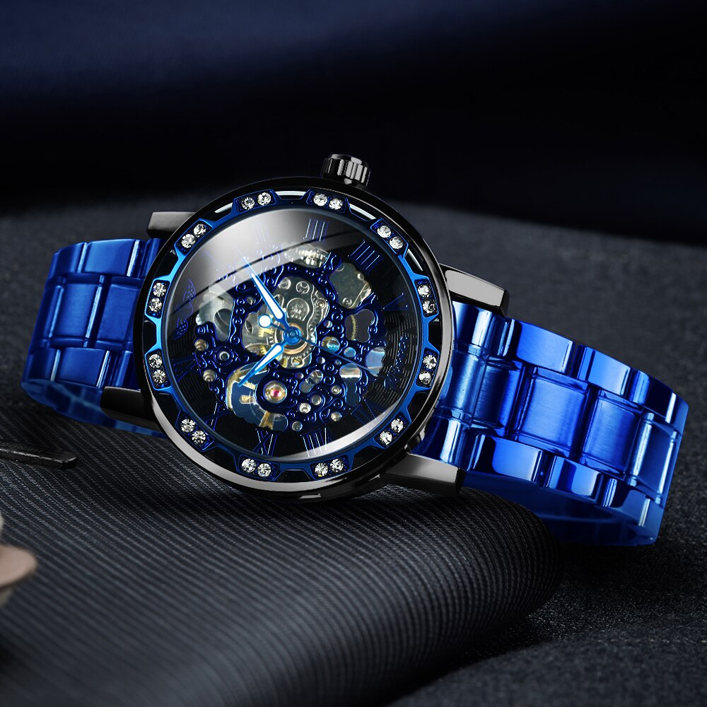 Kalsten | Luminous Mechanical Titan Skeleton Watch
