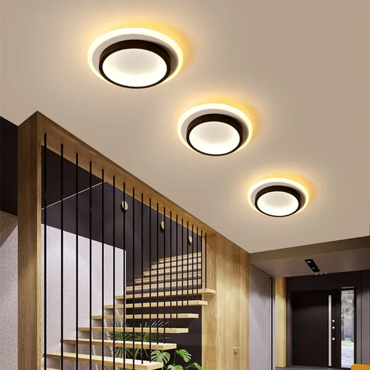 Modern LED Aisle Ceiling Light Chandelier - Indoor Lighting Fixture for Corridor, Stairs, Foyer, Balcony, Bedroom, Bathroom | Kalsten