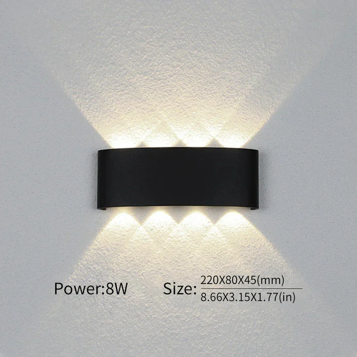 Modern lighting, indoor or outdoor: The versatile LED wall lamp | Kalsten