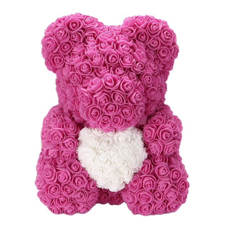 Kalsten | Artificial Rose Flowers Teddy Bear