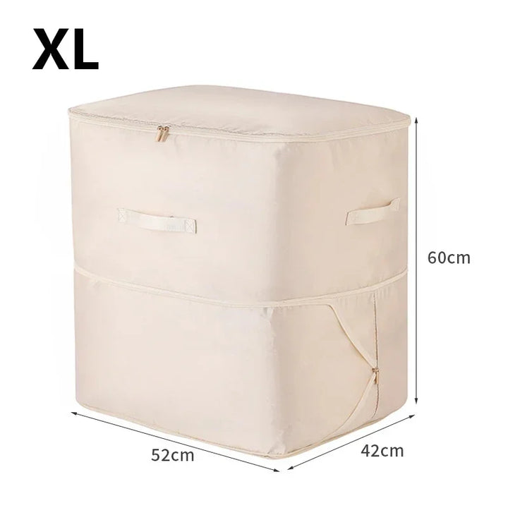 Storage bag for bedding with 40% space savings | Kalsten