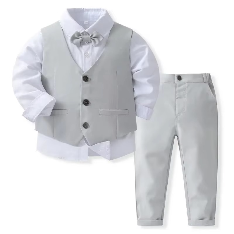 Kalsten | Boys Formal Cotton Outfit Set for Toddlers and Kids