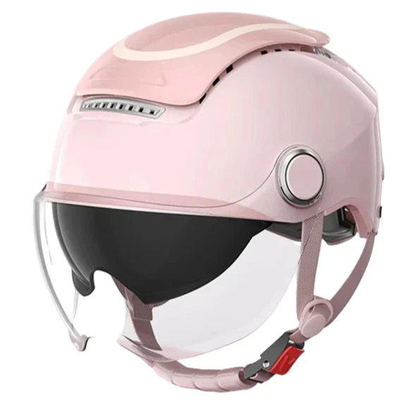 Kalsten | Open Face Motorcycle Helmet with Dual Lenses & Breathable Summer Design – RiderMax
