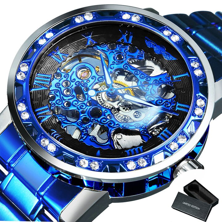 Kalsten | Luminous Mechanical Titan Skeleton Watch