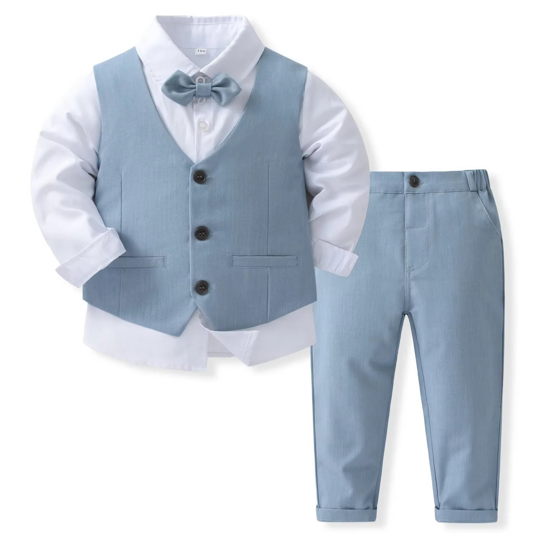 Kalsten | Boys Formal Cotton Outfit Set for Toddlers and Kids
