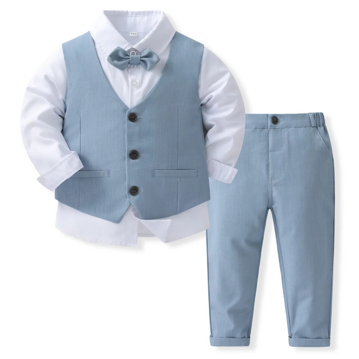 Kalsten | Boys Formal Cotton Outfit Set for Toddlers and Kids