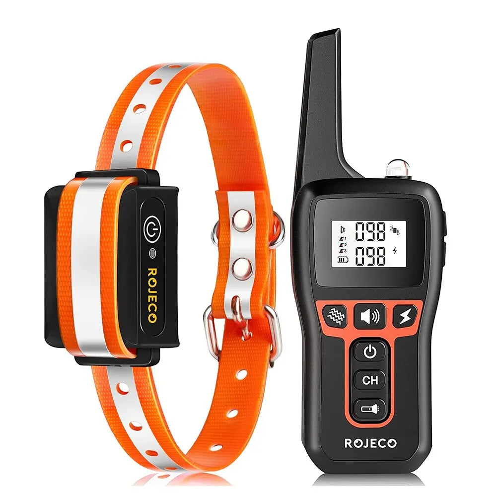 Kalsten | 1000m Waterproof Dog Training Collar | Rechargeable, Remote Control & Adjustable for Small, Medium, and Large Dogs