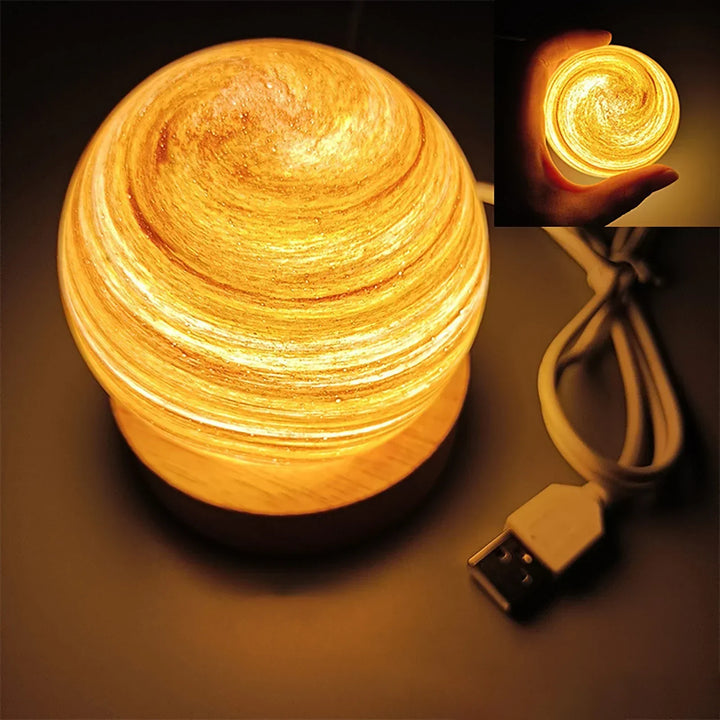 KosmosGlow - 3D Crystal Planets Night Lamp | Kalsten