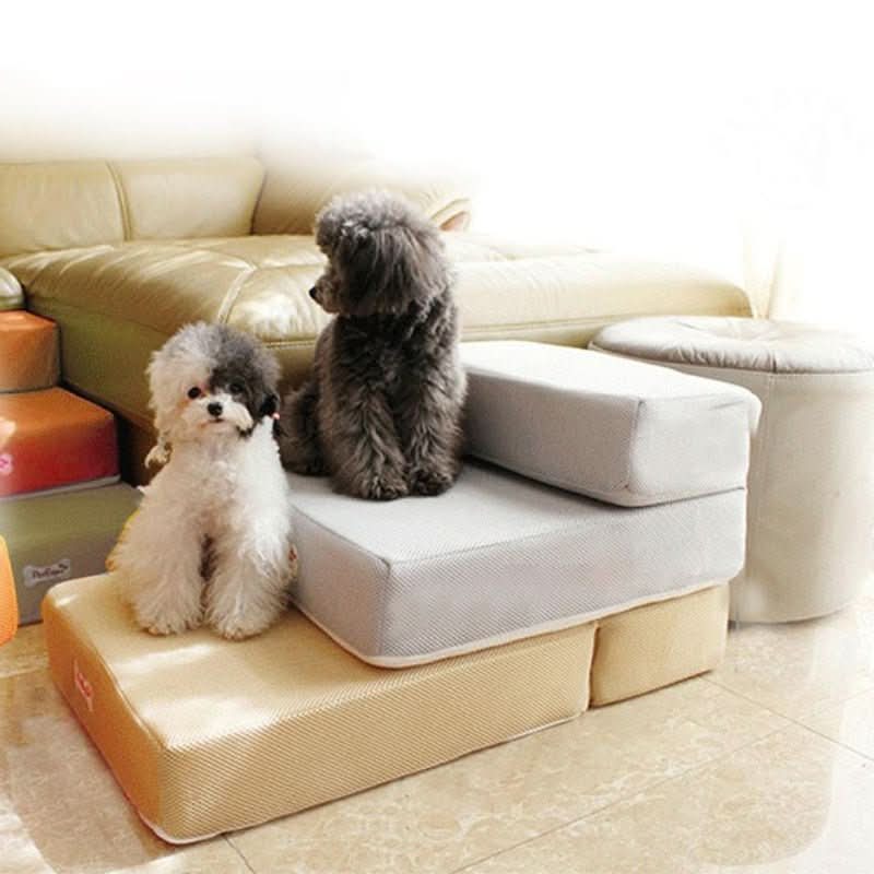 DOGSTEP PRO – Luxury dog stair for joint-friendly climbing up to the sofa and bed