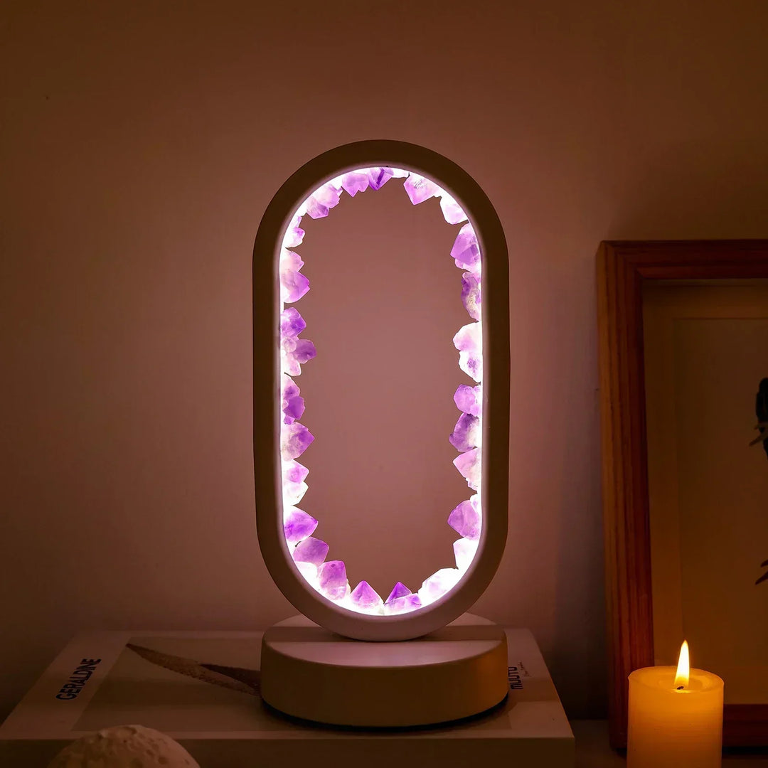 Améthystique – Elegant Natural Crystal Lighting Kalsten