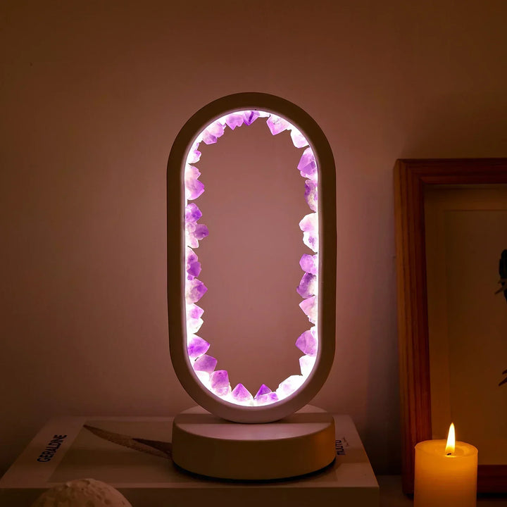 Améthystique – Elegant Natural Crystal Lighting Kalsten