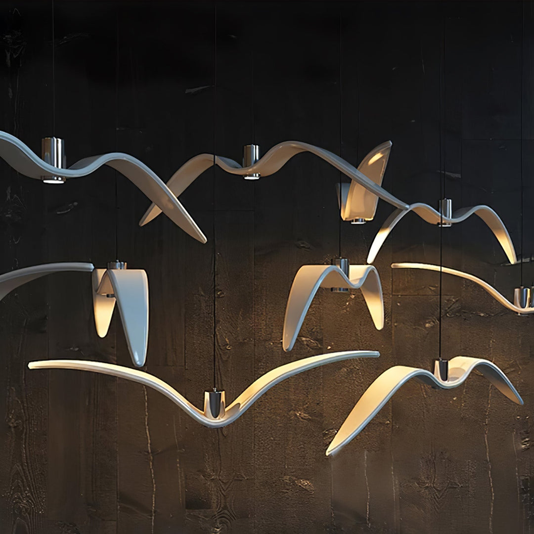 Seagull Resin Pendant Light | Kalsten