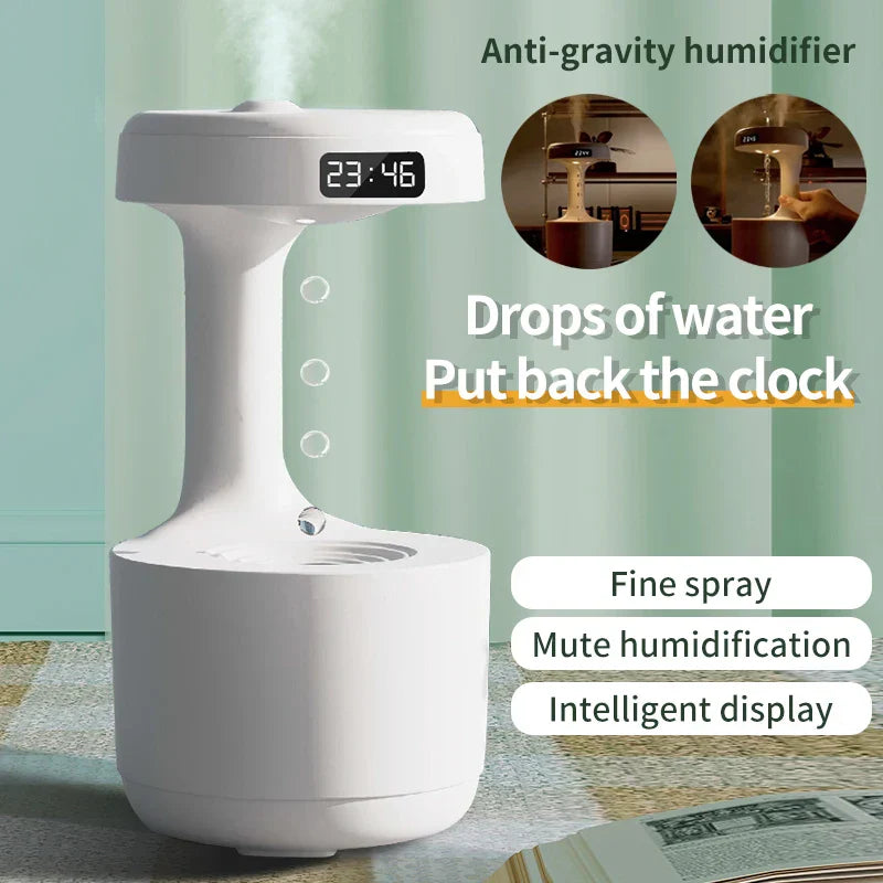 Anti-Gravity Water Droplet Air Humidifier Night Lamp | Kalsten