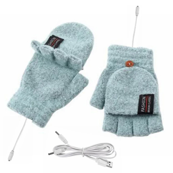 USB Rechargeable Warm Wave Heated Gloves | Kalsten