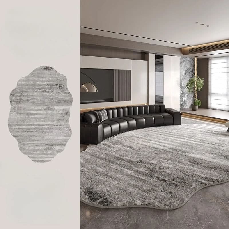 Noxord | Irregular Plush Washable Rug for Bedroom and Living Room