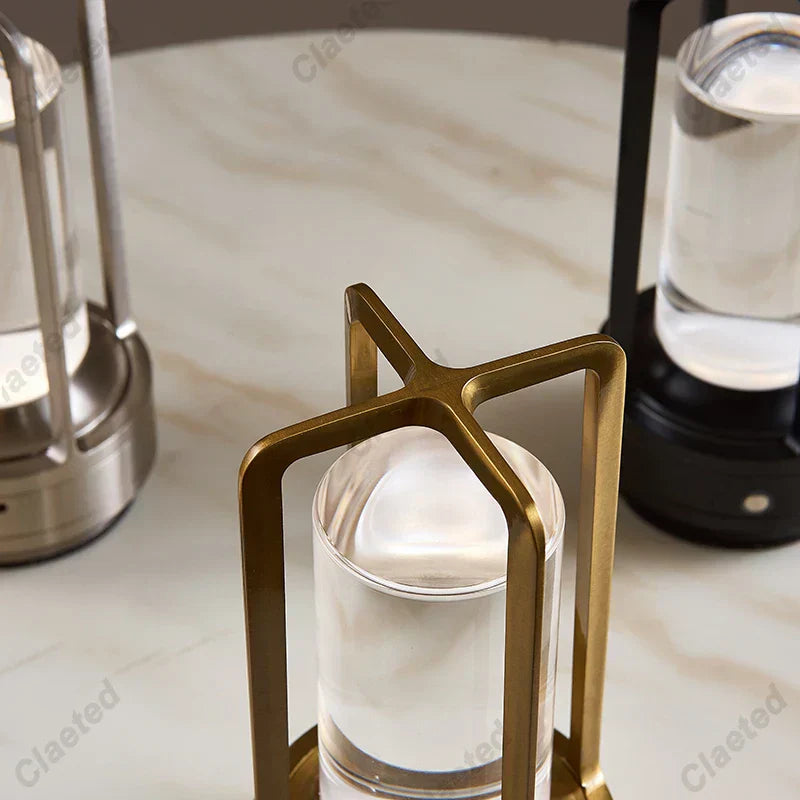 Kalsten | Rechargeable Wireless LuxeGlow Table Lamp - Elegant Wireless Lamp for Every Mood
