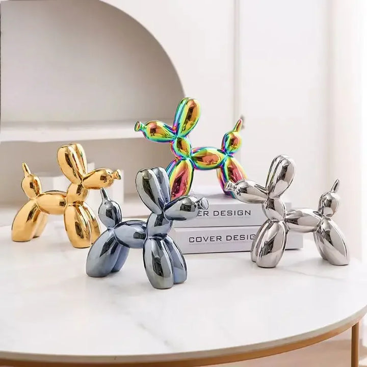 Kalsten | – Small dog sculpture made of balloons