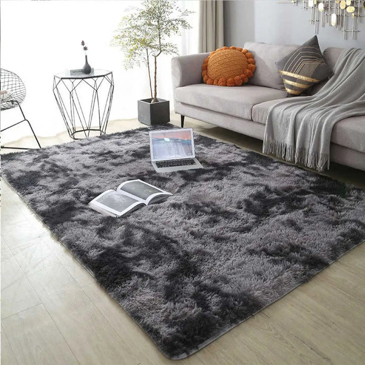 Kalsten | Fluffy Ultra Soft Non-Slip Rug with Memory Foam Cushion