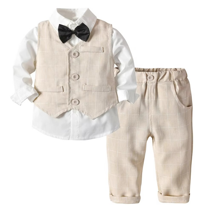 Kalsten | Boys Formal Cotton Outfit Set for Toddlers and Kids