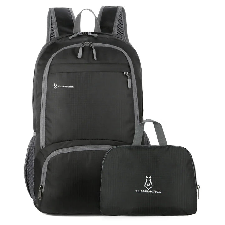 Kalsten | TrekVita Foldable Backpack | Ultralight & Waterproof | 31×14×47 cm | Outdoor & Travel Backpack for Men & Women