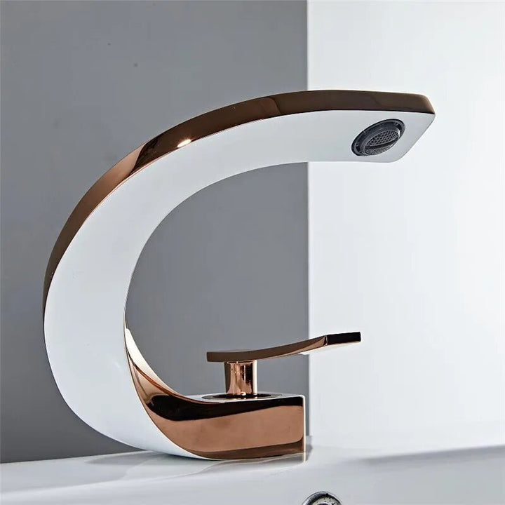 Kalsten | Nordic Arch Artistic Deck Mounted Faucet