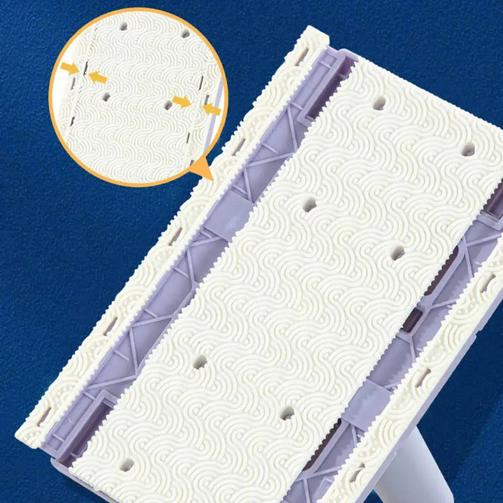 Kalsten | Self-changable flat mop (NOW 180% larger) + 4 cleaning cloths