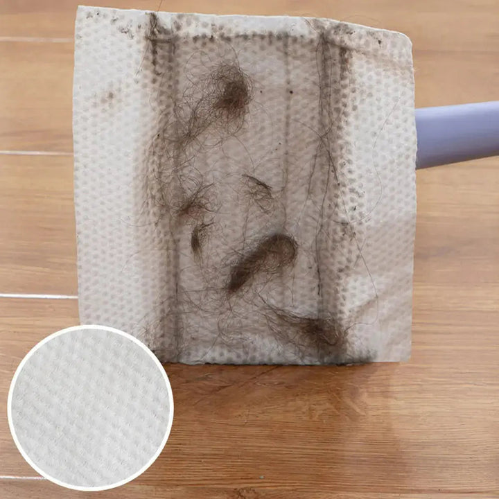 Kalsten | Self-changable flat mop (NOW 180% larger) + 4 cleaning cloths