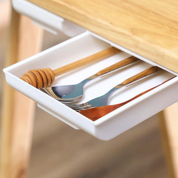 Self Adhesive Under Desk Drawer Organizer | Kalsten