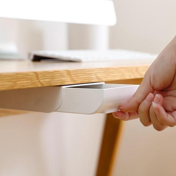 Self Adhesive Under Desk Drawer Organizer | Kalsten
