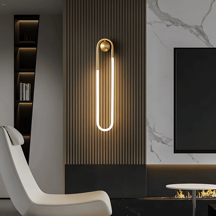SerenityGlow | Elegant Minimalist Wall Sconce Light Fixture | Kalsten