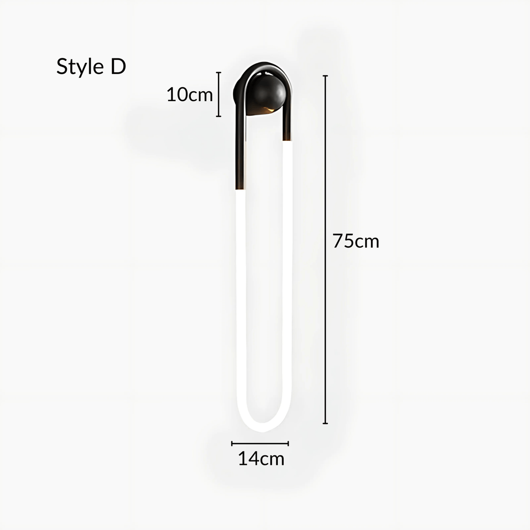 SerenityGlow | Elegant Minimalist Wall Sconce Light Fixture | Kalsten