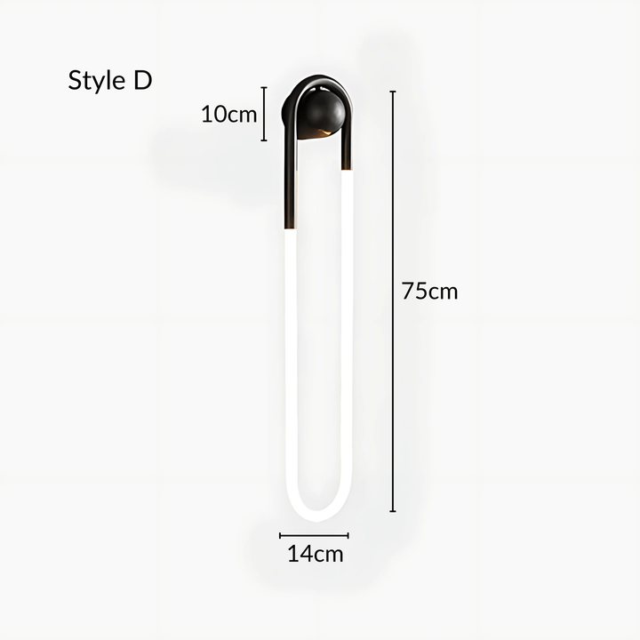 SerenityGlow | Elegant Minimalist Wall Sconce Light Fixture | Kalsten