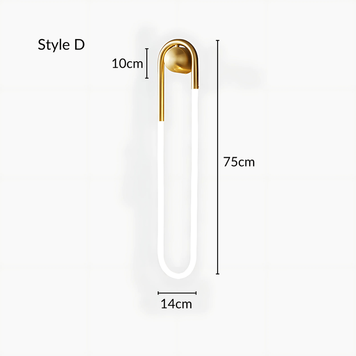 SerenityGlow | Elegant Minimalist Wall Sconce Light Fixture | Kalsten