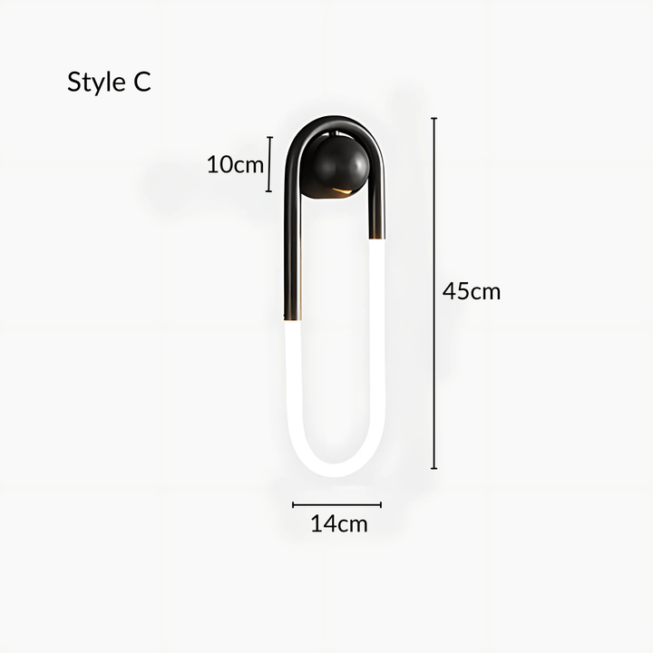 SerenityGlow | Elegant Minimalist Wall Sconce Light Fixture | Kalsten