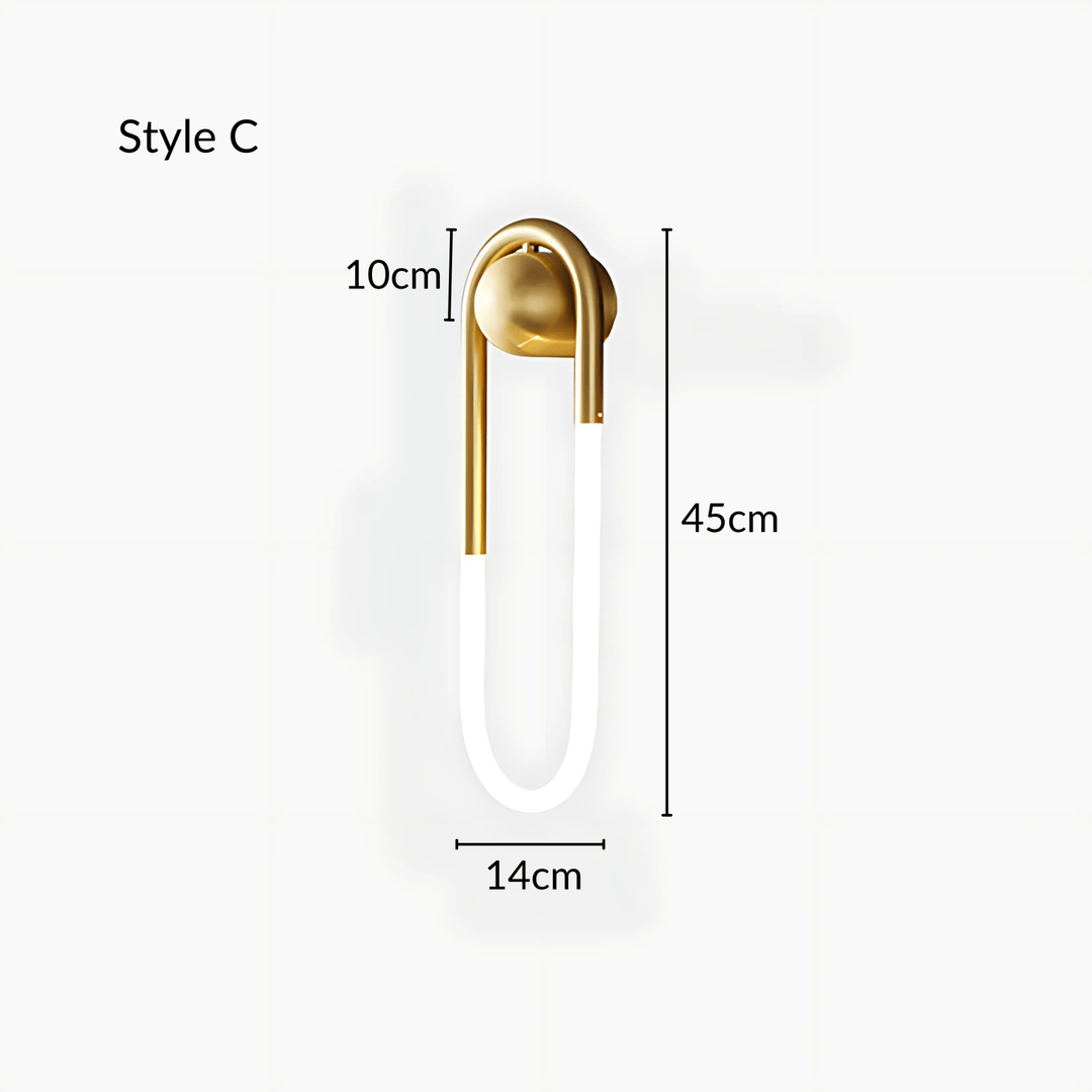 SerenityGlow | Elegant Minimalist Wall Sconce Light Fixture | Kalsten