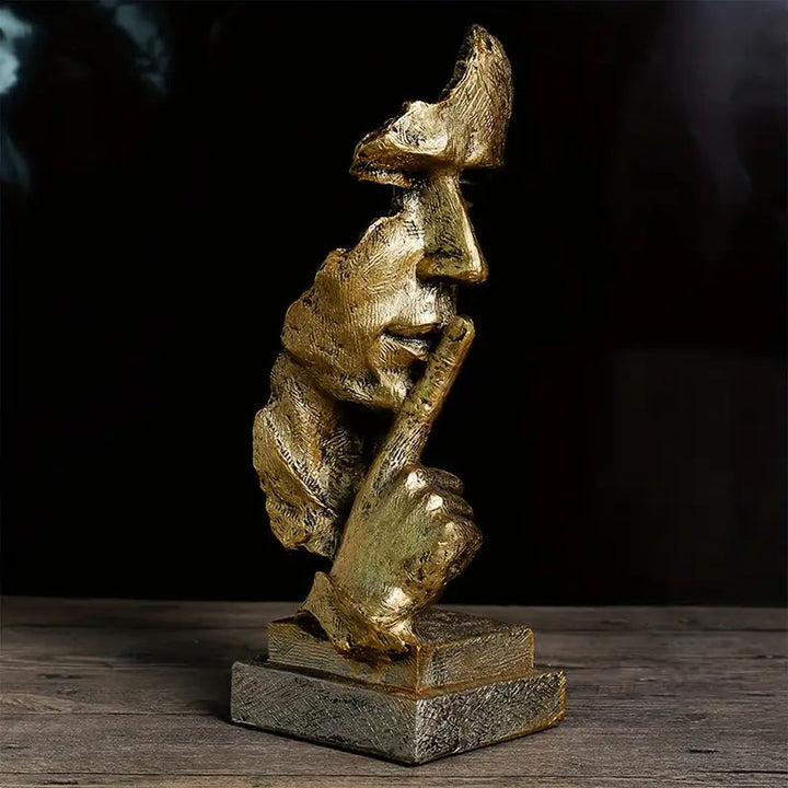 SerenitySculpt - Thoughtful abstract statue for calm reflection | Kalsten