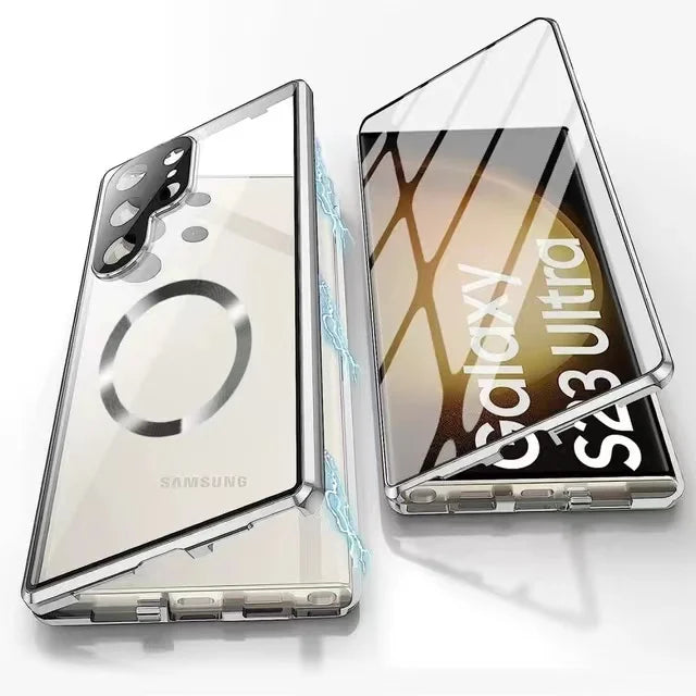 Kalsten | Metal Aluminum Alloy 360 Case with Safety Closure for Samsung Galaxy S24-S23 Series