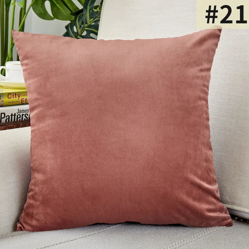 Elegant Velvet Cushion Cover - for Luxury Interiors Noxord