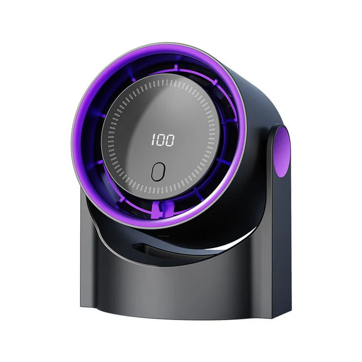 Kalsten | Airiqo Bladeless USB Fan | 100 Levels | Whisper Quiet & Energy Efficient | Portable & Wall Mountable
