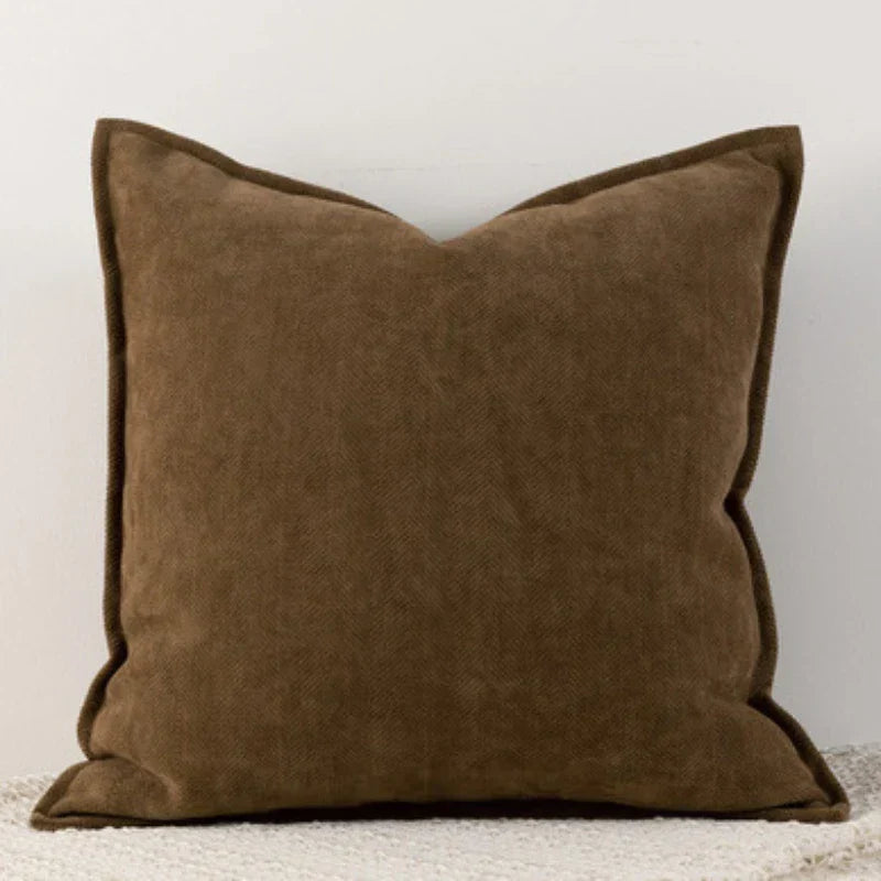 Luxury Chenille Cushion Cover - for Stylish Interiors and Comfort Kalsten