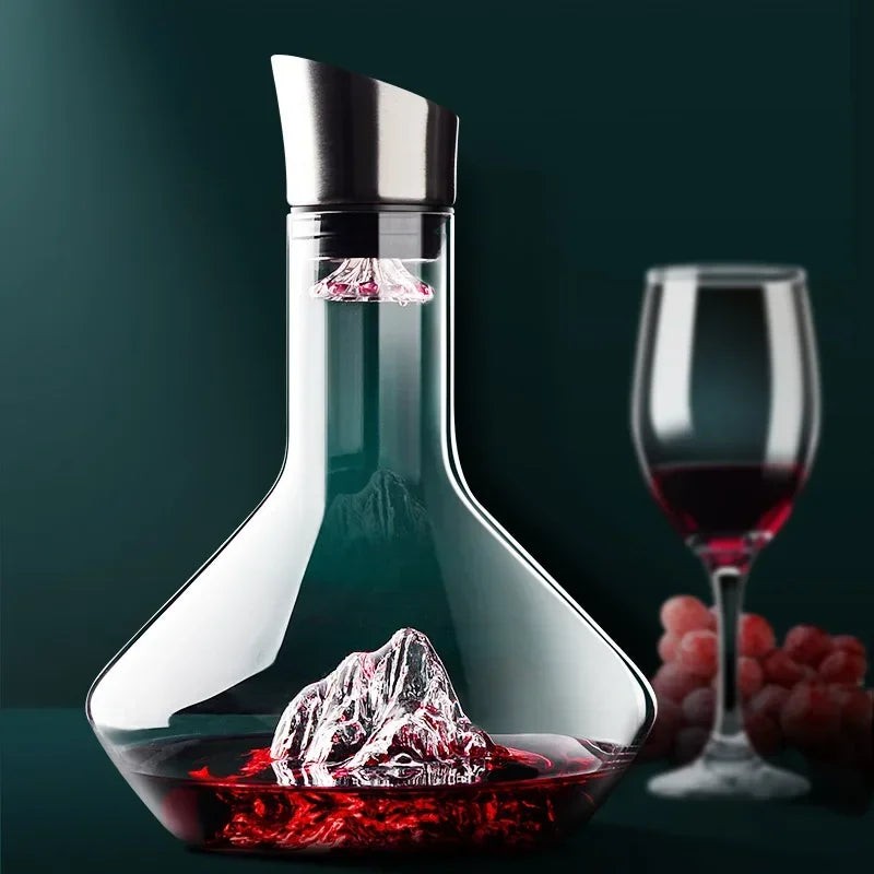 Modern Crystal Glass Carafe Noxord