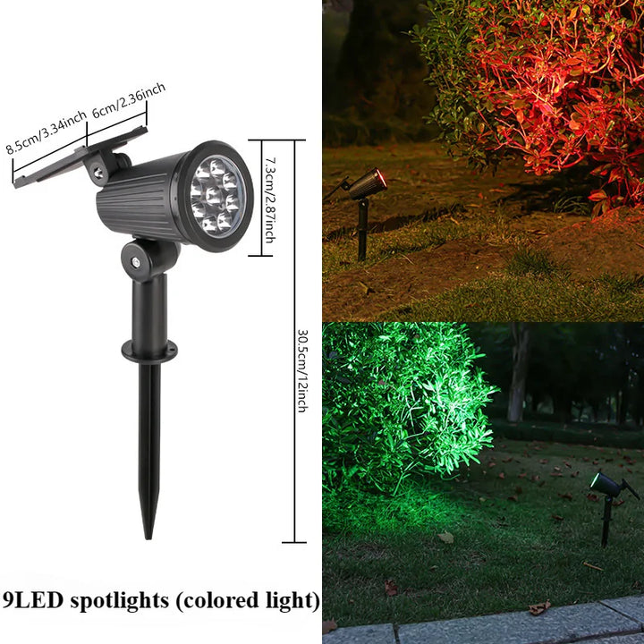 Solar LED Garden Spotlight Outdoor | Kalsten