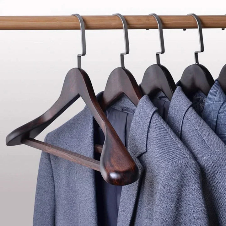Kalsten | Luxury Wooden Clothes Hangers with Curved Design