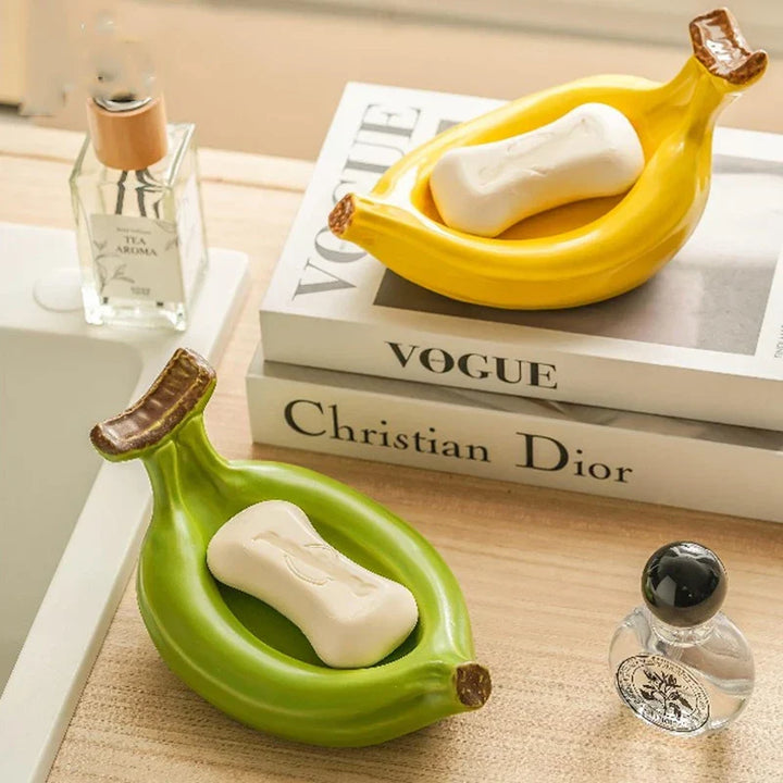 Creative Ceramic Banana Soap Box | Kalsten