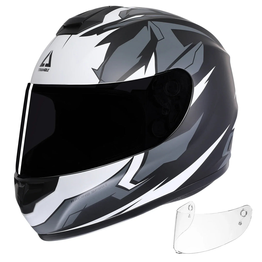Kalsten | Modern Full Face Helmet with Clear Visor