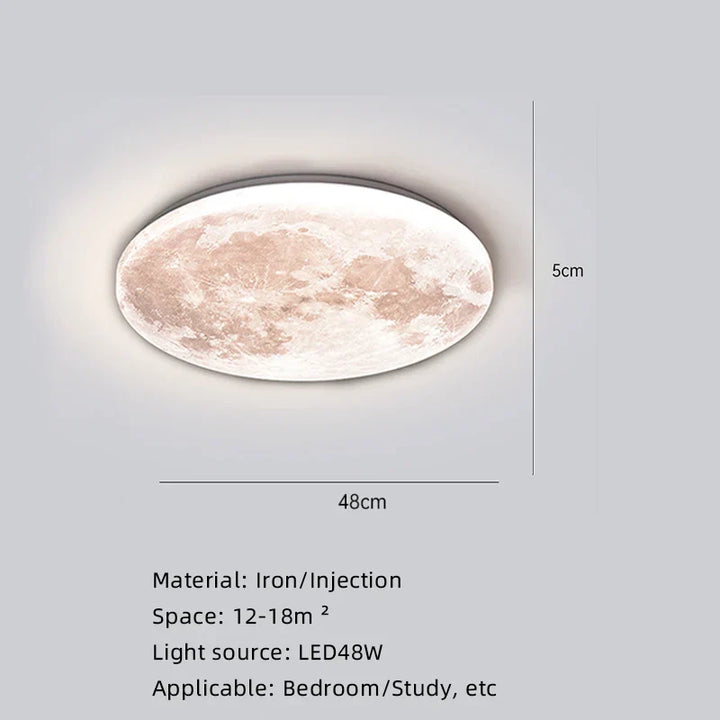 Moon Surface Artistic Modern Ceiling Lamp | Kalsten