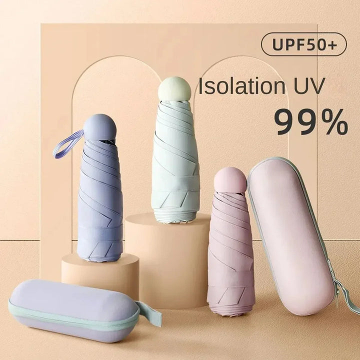 Mini Sunshade Rain Protection Minimal Umbrella | Kalsten